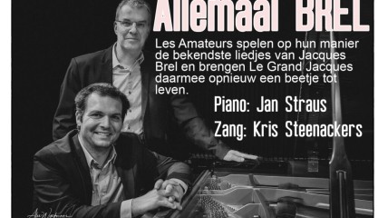 Toast Literair met muzikaal duo Les Amateurs