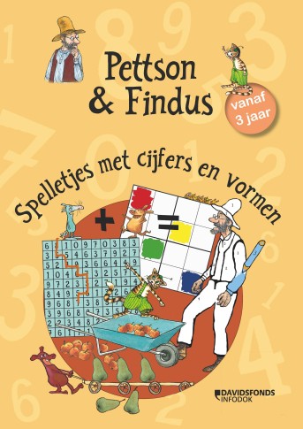 Spelletjes met cijfers en vormen - Pettson & Findus