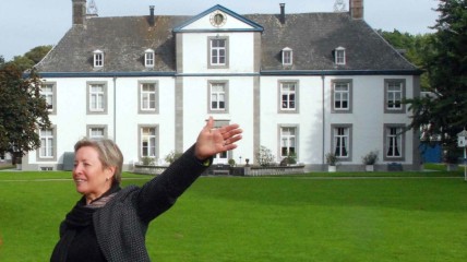 Bezoek aan het Wijnkasteel van Genoels-Elderen