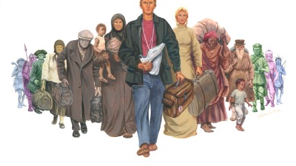 Davidsfonds Deinze huisvest expo Human Migration tot eind oktober