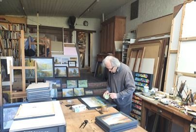 Harold VdP in atelier
