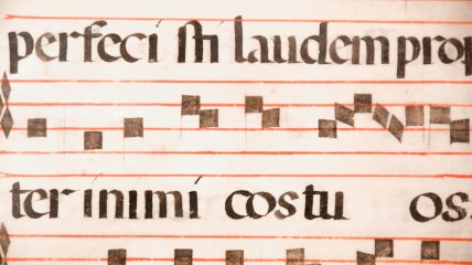 Overzicht van de muziekgeschiedenis. Van gregoriaans tot Lassus