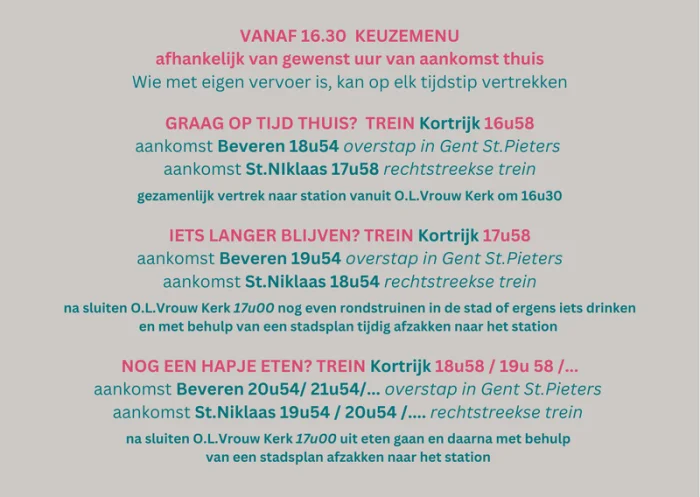 Dagje Kortrijk Beschrijving 3