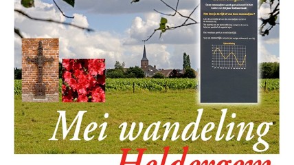 Mei wandeling te Heldergem - bezoek kunstgalerij Chris D'Hondt