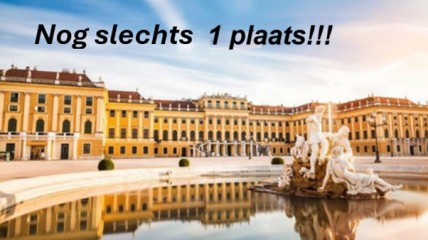 Wenen- nog 1 plaats!