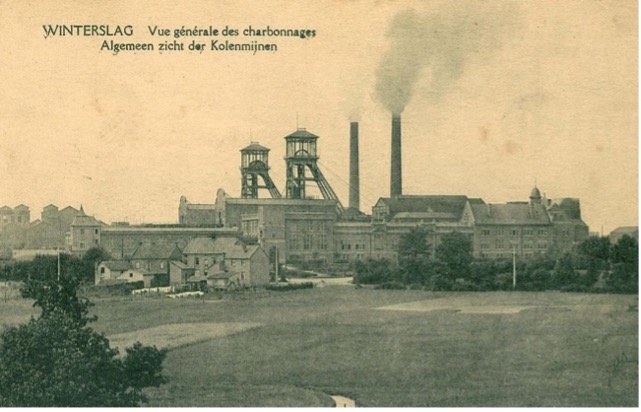 Genk zaal en oude foto