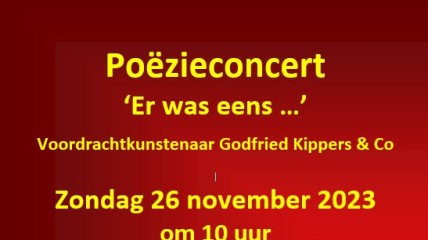 Poëzieconcert Taalent ‘Er was eens …’