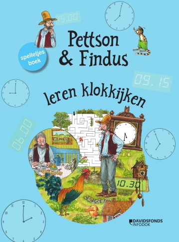 Pettson & Findus leren klokkijken