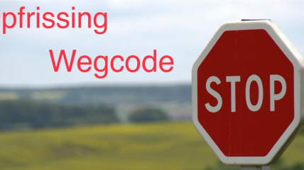 Opfrissing Wegcode