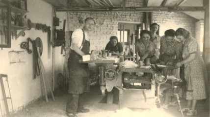 Bezoek aan atelier Verstraete