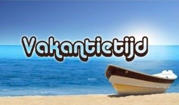 Vakantietijd !