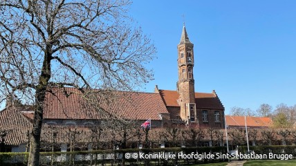 Bezoek aan de Koninklijke Hoofdgilde Sint-Sebastiaan in Brugge