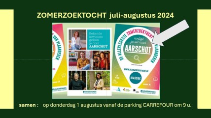 Met DAVIDSFONDS LONDERZEEL naar de ZOMERZOEKTOCHT in AARSCHOT