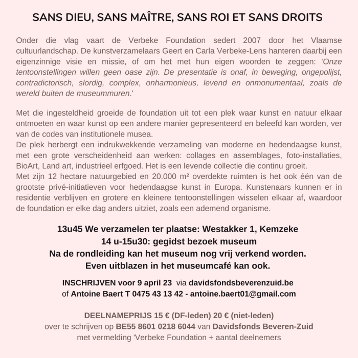 Verbeke Foundation page 2