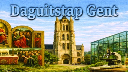 Daguitstap Gent : "Het Lam Gods en de wetenschap".