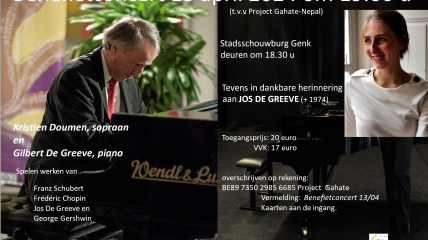 Benefietconcert Jos De Greeve