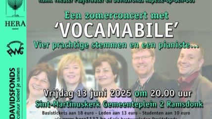 Een zomerconcert met "VOCAMABILE"