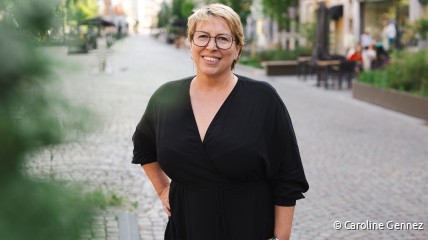 Aperitiefgesprek met Caroline Gennez
