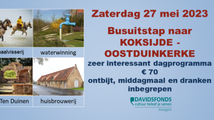 Busuitstap naar Koksijde - Oostduinkerke