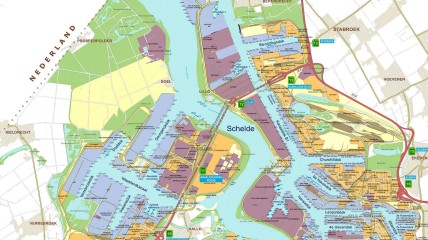 "In de achtertuin van de Antwerpse haven"
