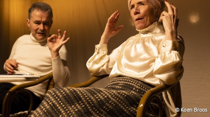 VOLZET - VOLZET -Toneelvoorstelling ‘Sartre & de Beauvoir’ met Frank Focketyn en Sien Eggers in Arenberg Antwerpen
