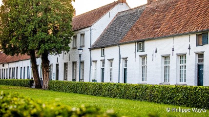 Bezoek aan de kerk en het museum van het Begijnhof in Hoogstraten