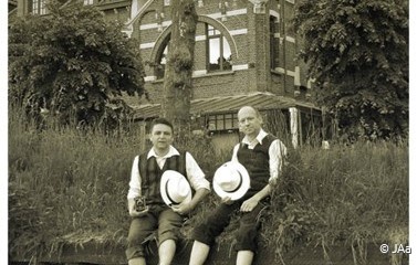 Schoten in badkostuum