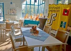 Boekencafé in Houtmere met  tentoonstelling