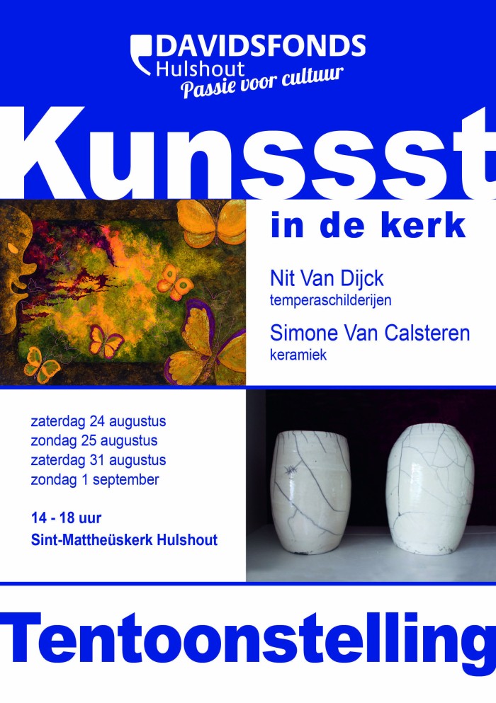 flyer Kunst in de kerk 2024