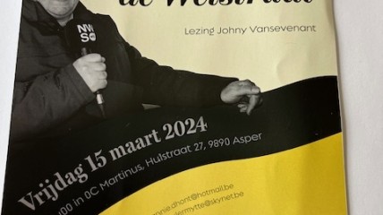 Lezing Johny Vansevenant