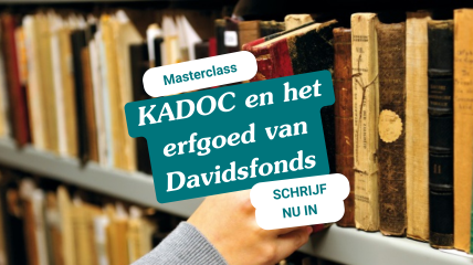 Davidsfonds Masterclass | KADOC en het erfgoed van Davidsfonds