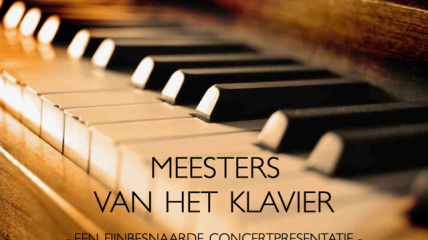Meesters van het klavier : een fijnbesnaarde concertpresentatie