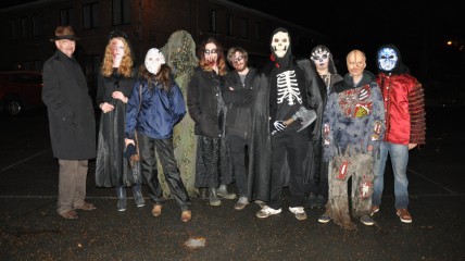 Halloweenfakkeltocht